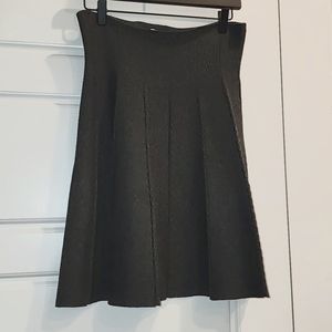 Max Studio Gray Sweater Skirt